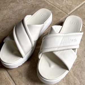 UGG platform sandals